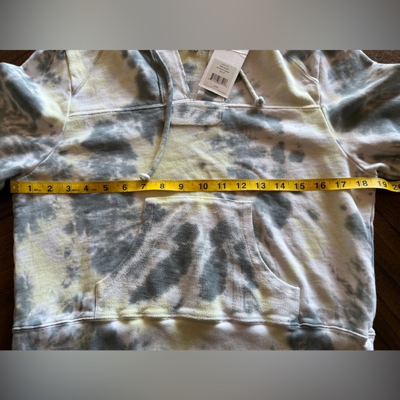 LoveShackFancy Kirby Hoodie Midnight Moon Tie-Dye Pullover Sweatshirt Women’s S - Picture 5 of 6